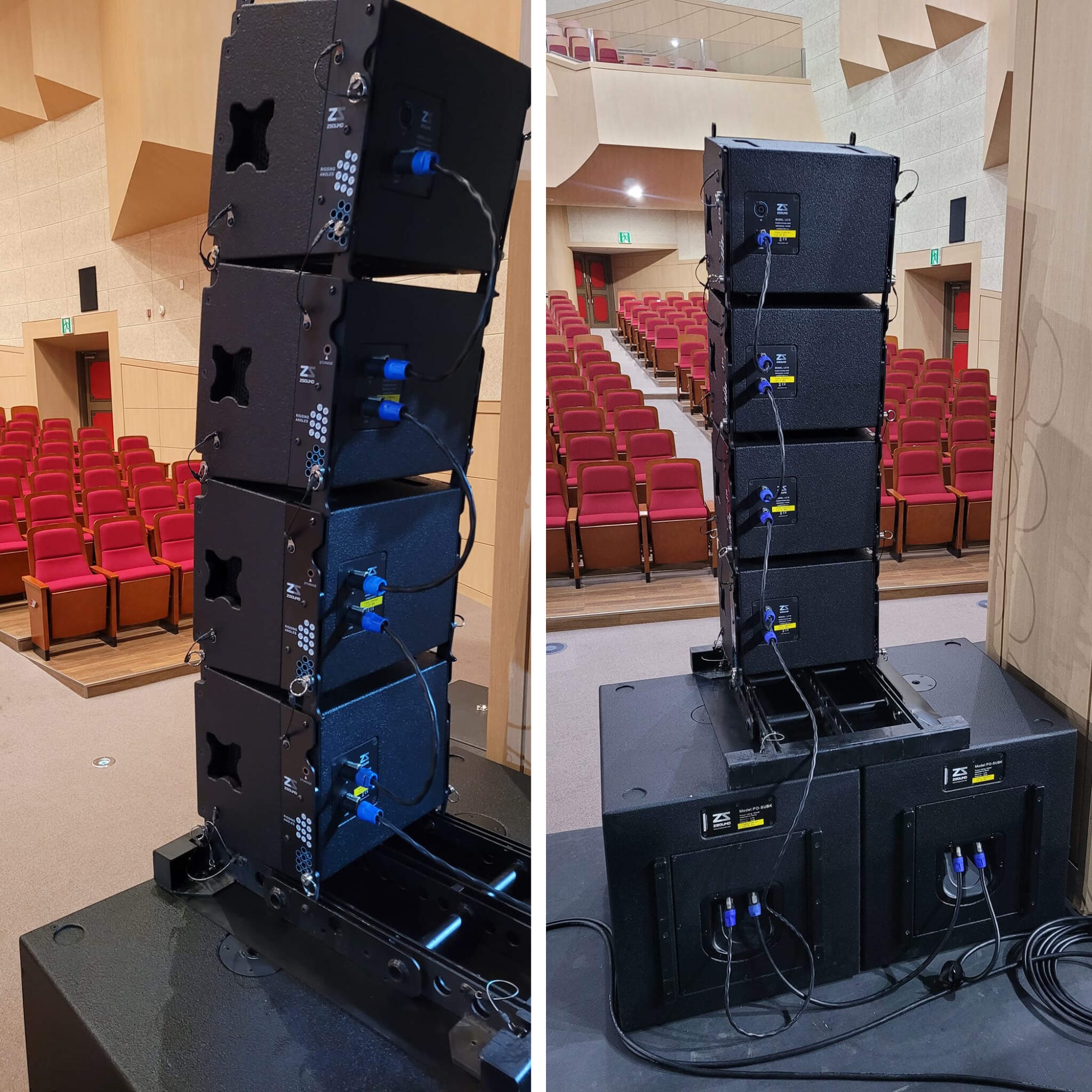 Loa Line Array cho Sự kiện Trong nhà tại Hàn Quốc với 500 Khách mời