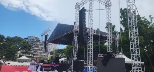 Hệ thống ZSOUND VCX được sử dụng trong sự kiện ngoài trời có mưa