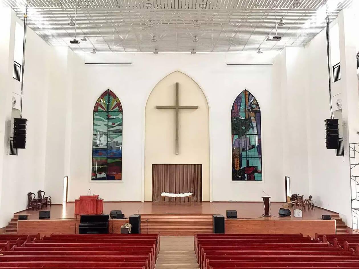 Lắp đặt Hệ thống Âm thanh Nhà thờ Cao cấp tại Nhà thờ Quảng Tây